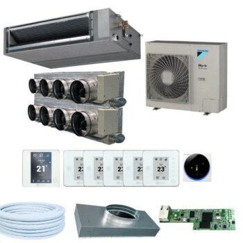 Airzone + Daikin FBA71 - Easyzone 25 plus met 6 zones