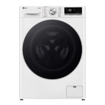 LG 9kg Wasmachine Wit + 9kg Warmtepomp Droger Wit