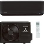 Mitsubishi SRK/SRC 35 ZT-WFB (zwart) split unit airco 3,5 kW totaal pakket incl WiFi