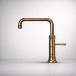 Quooker PRO3 Classic Fusion Square Messing Patina 3cfsptn
